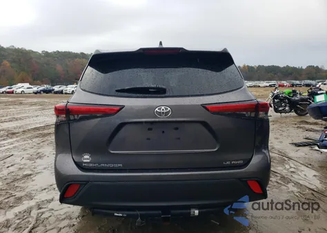 2021 Toyota Highlander L from USA, damaged, VIN 5TDBZRBH7MS546853
